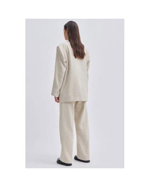 Second Female Natural Saru French Oak Trousers S