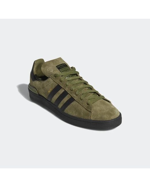 adidas Olivgrüne Campus ADV MJ Schuhe in Grün für Herren | Lyst DE