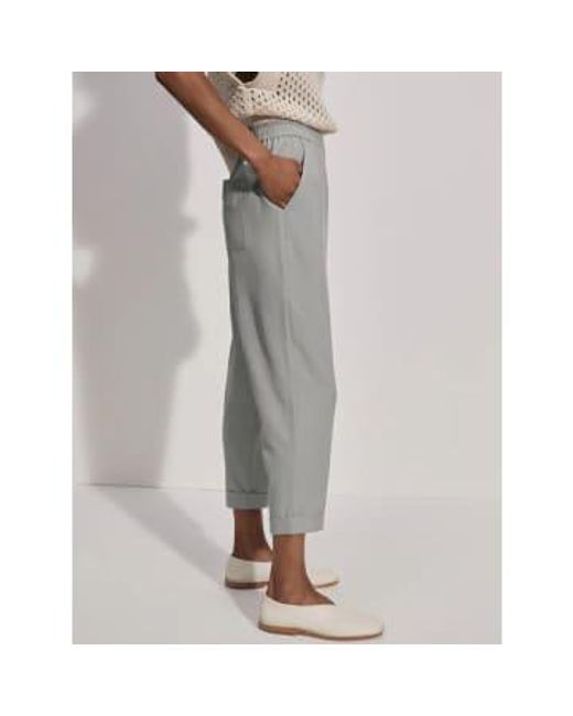 Varley Gray Cool Sage Oakland Taper Trousers M /