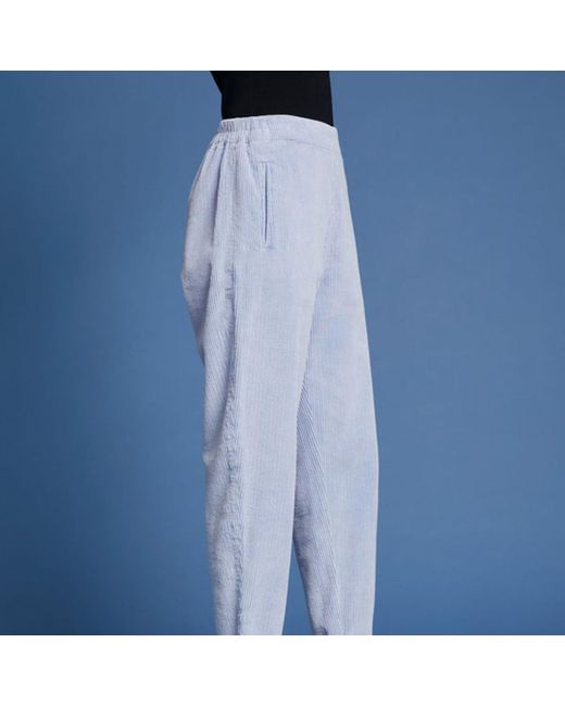 Geisha Long pantalon Elemente Clemente en coloris Blue