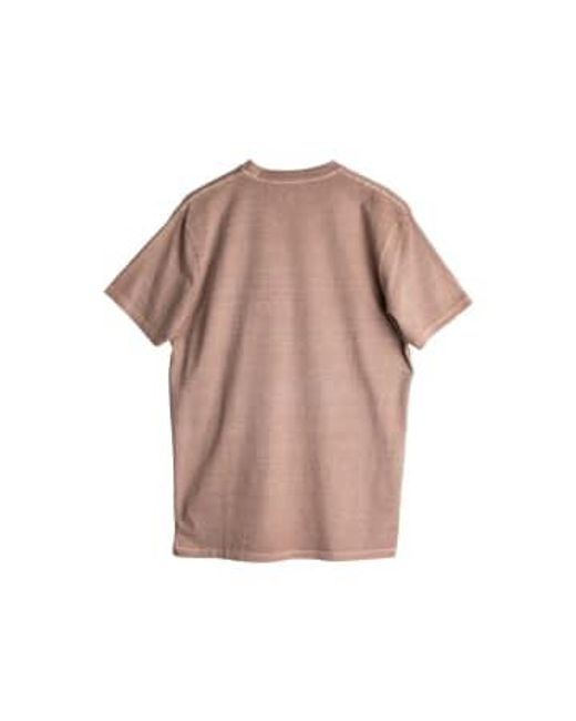 Kavu Pink Side Bar T-shirt for men