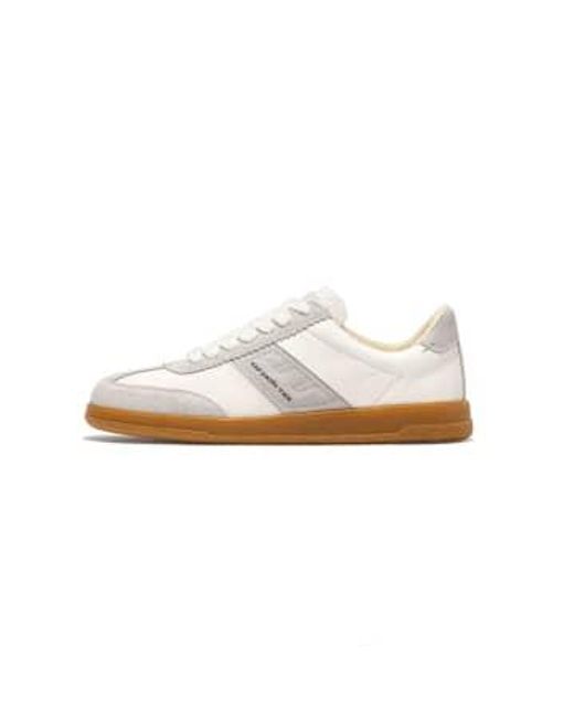 East Pacific Trade White Trainers 7.5 / Off /grey