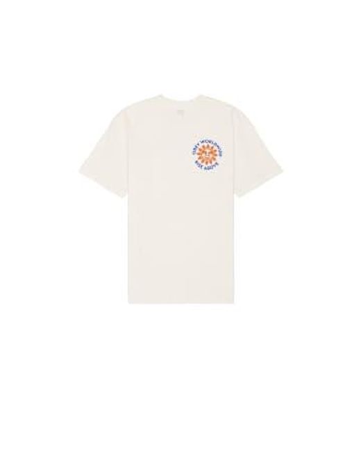 Obey White Rise Above T-shirt for men