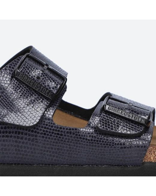 birkenstock magical metallic midnight