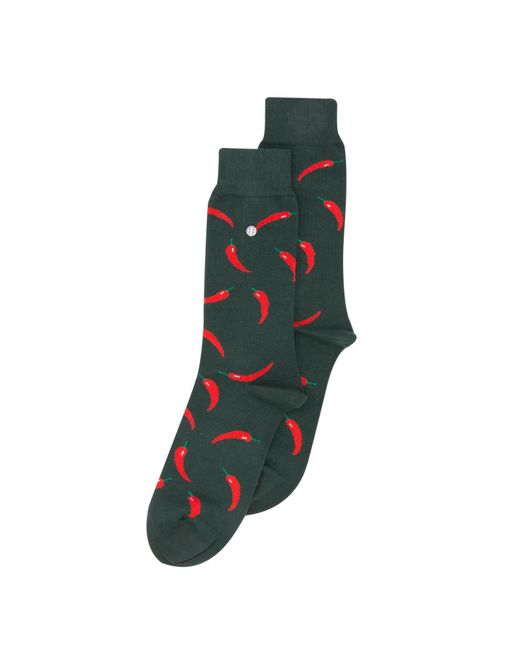 Alvast Speciaal mouw Alfredo Gonzales Green Socks And Red Chili for Men | Lyst