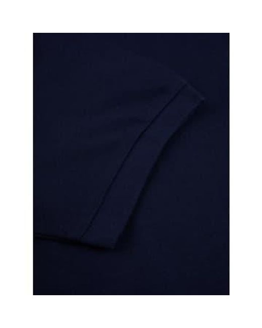 Polo piezas algodón azul marino 4401252401190 Stenstroms de hombre de color Blue