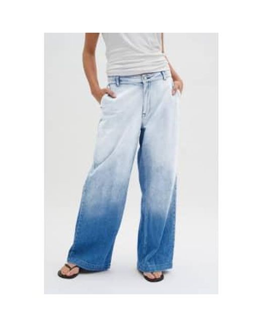 MYW - Pantalon Malomw - 34 My Essential Wardrobe en coloris Blue