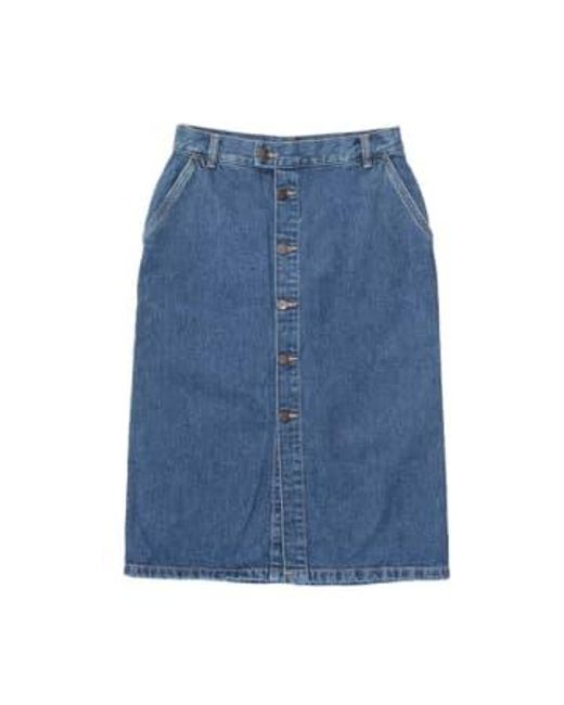 Carhartt Blue Skirt I033334 0106 Xs /