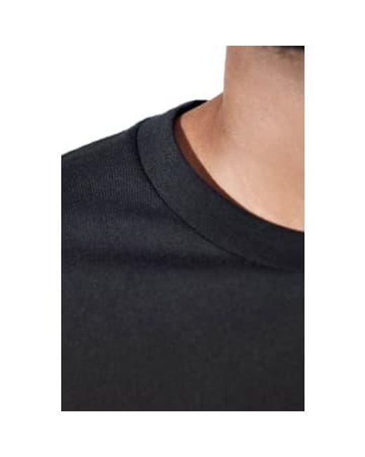 T-shirt régulier du cou à l'équipage noir Bread & Boxers pour homme en coloris Blue