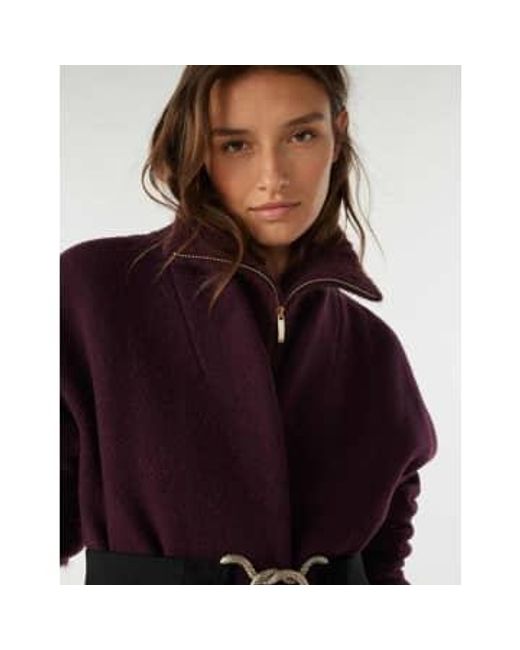 Ba&sh Carole Coat in Purple | Lyst