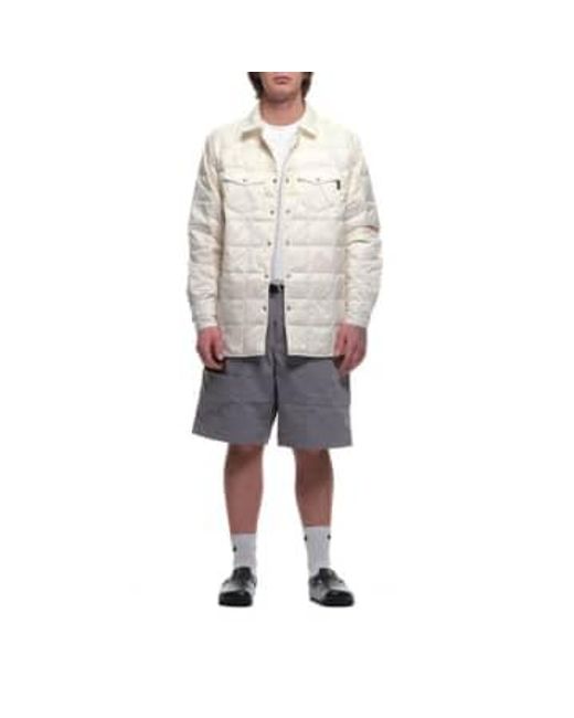 Jacket For Man 109Bwpsh Off di Taion in White da Uomo