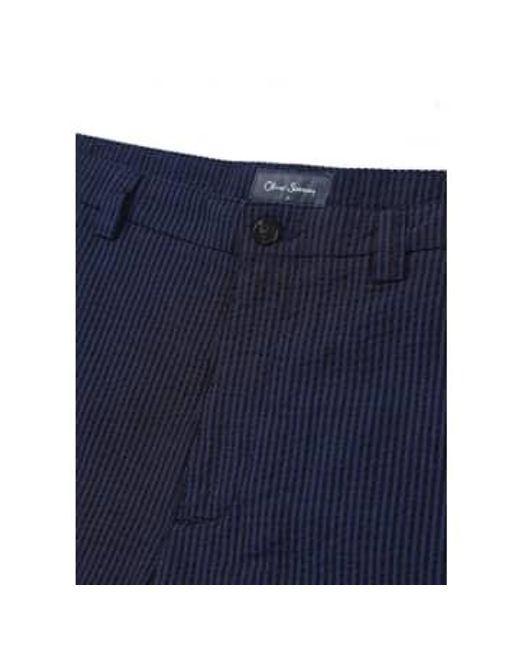 Oliver Sweeney Blue S Frades Chino Shorts for men