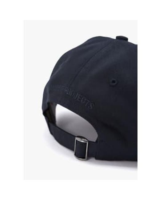 Norse Projects Blue S Felt N Twill Sports Cap for men