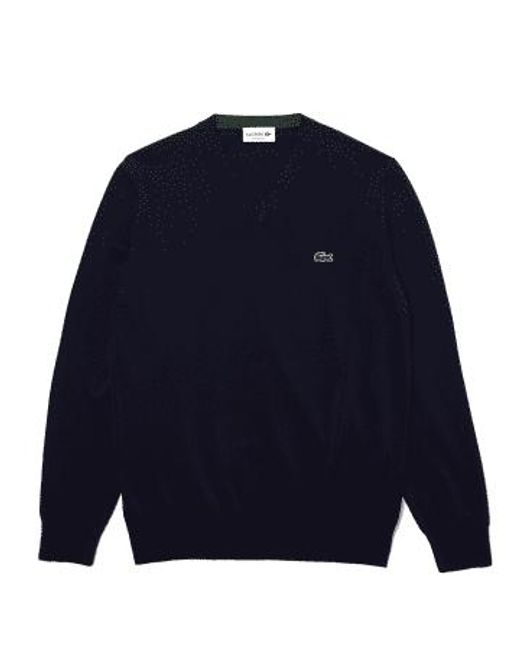 Lacoste navy jumper hot sale