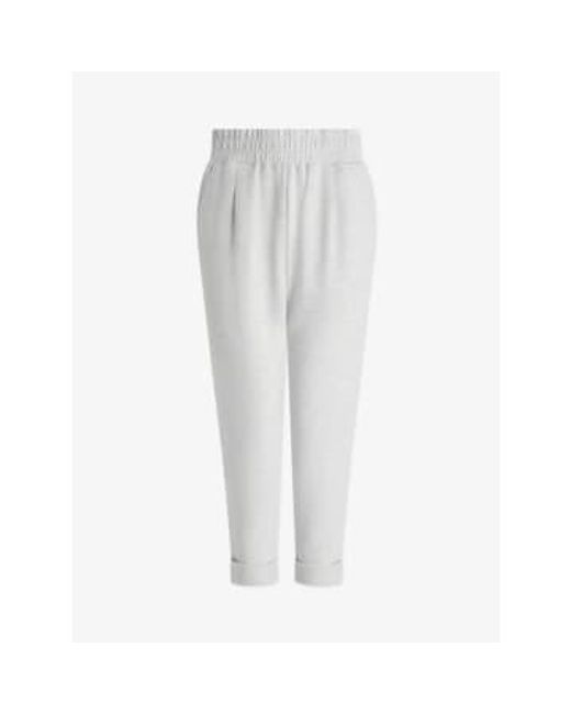 The Rolled Cuff Pant 25 Ivory Marl di Varley in White