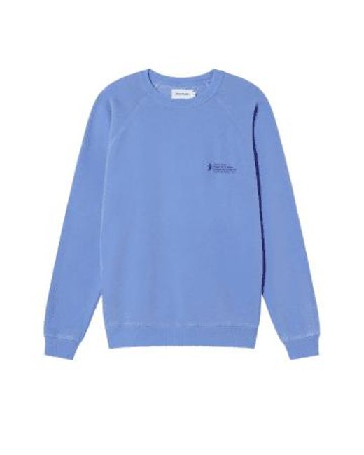 Thinking Mu Blue Indigofera Ftp Sweatshirt S for men