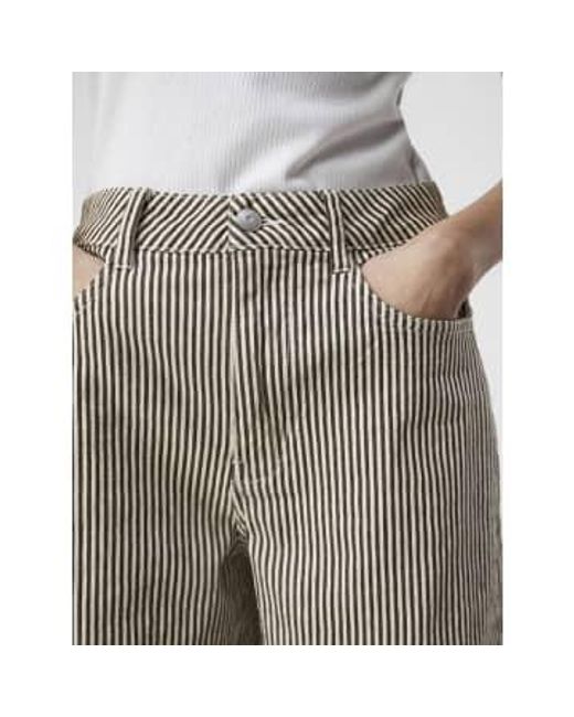 Sola Twill Shorts Object en coloris Gray
