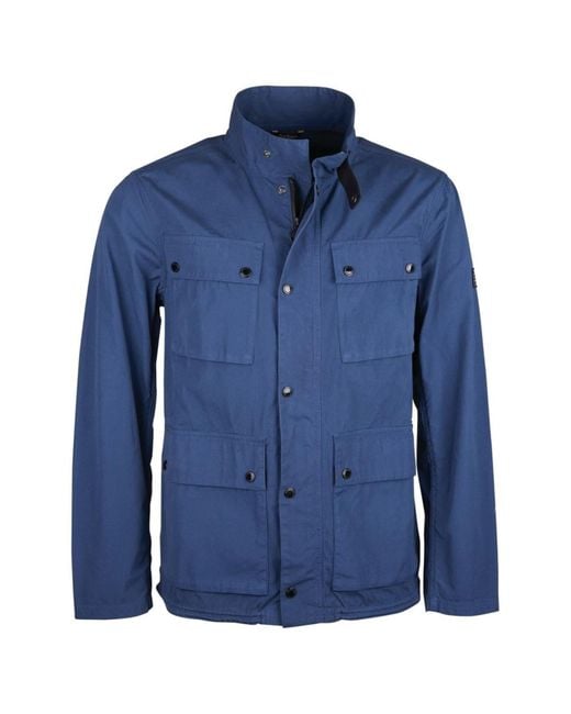 Réservé Marino Jacket Insignia Blue MCA0781BL91 Barbour pour homme