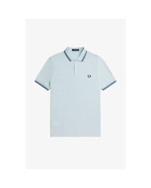 Fred Perry Blue M3600 Polo for men