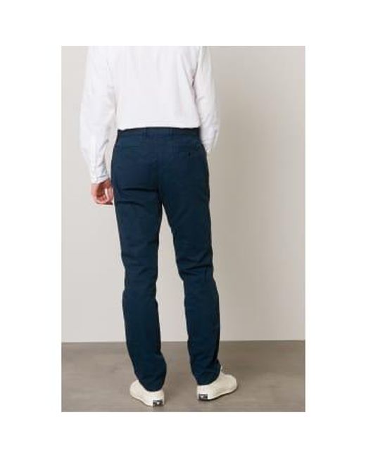 Hartford Blue Tex Trouser for men