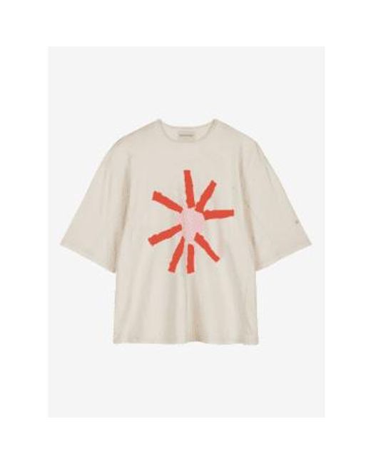 Bobo Choses White Sun Boxy T-shirt Xs