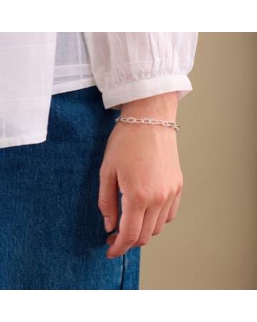 Ines Bracelet di Pernille Corydon in Metallic