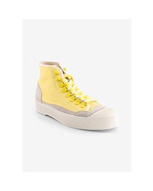 Zapatos Nylon Ripstop Stella B79 Bensimon de color Yellow