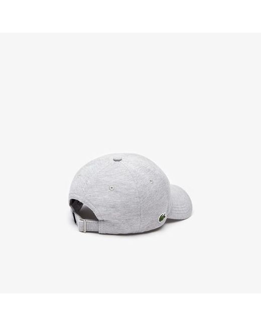 Lacoste cap grey sale