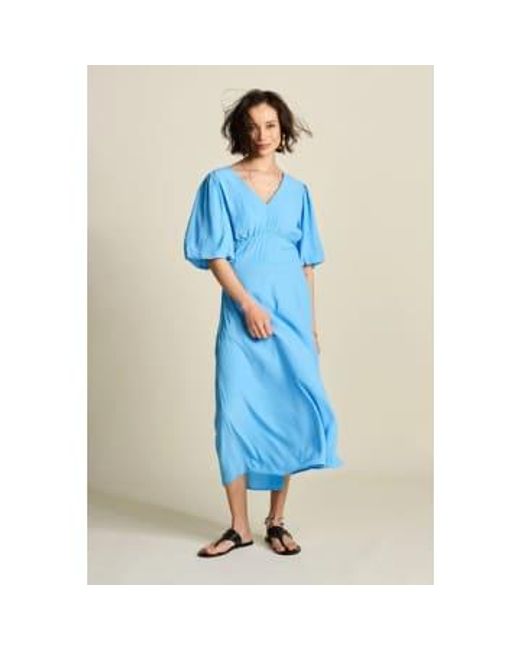 Robe bleue méditerranéenne Pom en coloris Blue