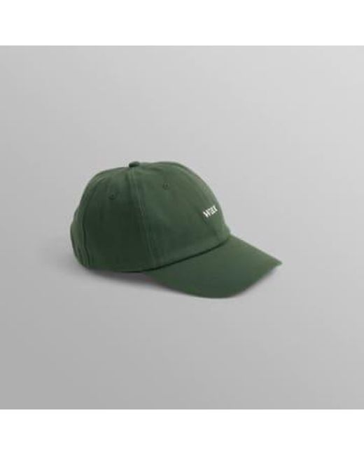 Algodón la gorra portiva Wax London de hombre de color Green