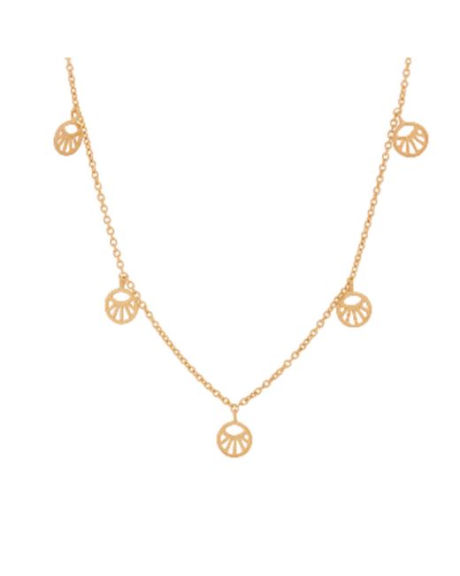 Pernille Corydon Mini Daylight Necklace Gold in Metallic | Lyst