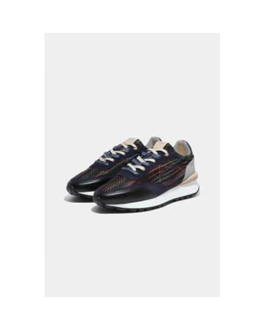 Android Homme White Marina Del Rey Knit Trainers Multicolour 45 for men