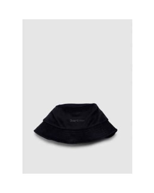 Juicy Couture Black S Ellie Velour Bucket Hat