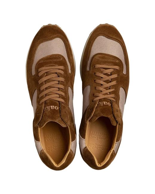 Loake Foster Trainer in Brown for Men | Lyst