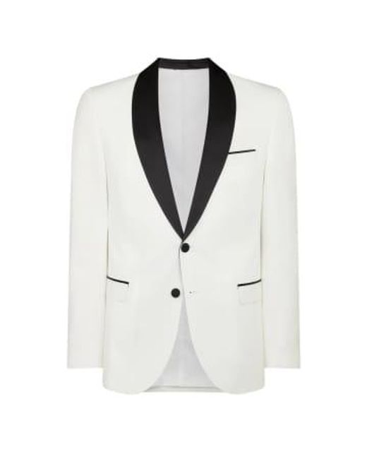 Remus Uomo White Ricardo Tuxedo Dinner Jacket 38 for men