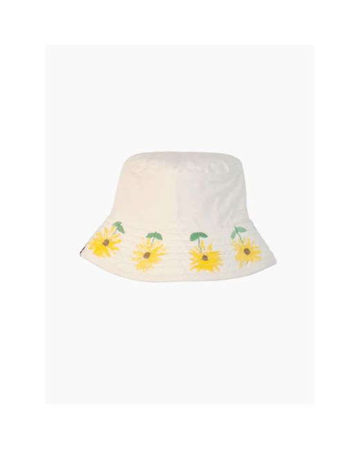 Romualda Girasol Bucket Hat in White | Lyst