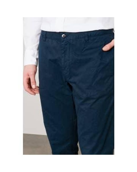 Hartford Blue Tex Trouser for men