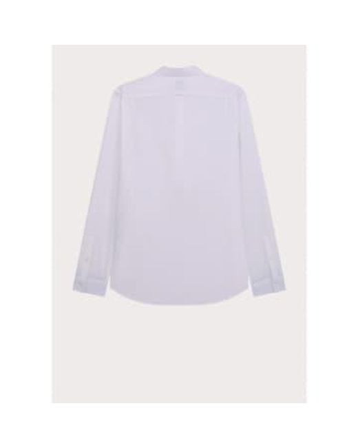 Outline rainbow zebra camiseta clásica col: 01 blanco, tamaño: xx Paul Smith de hombre de color Purple
