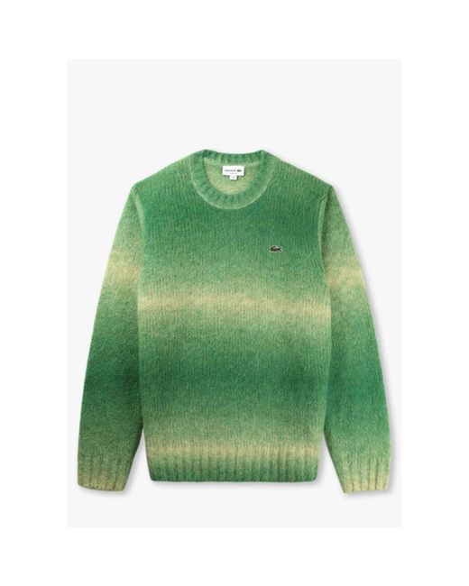 Core Mens Core Essentials tricoté en vert Lacoste pour homme en coloris Green