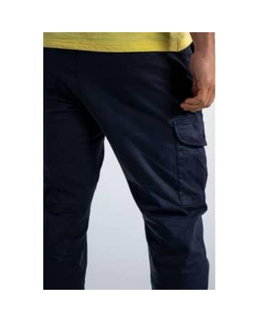 Billybelt Blue Cotton Cargo Trousers for men