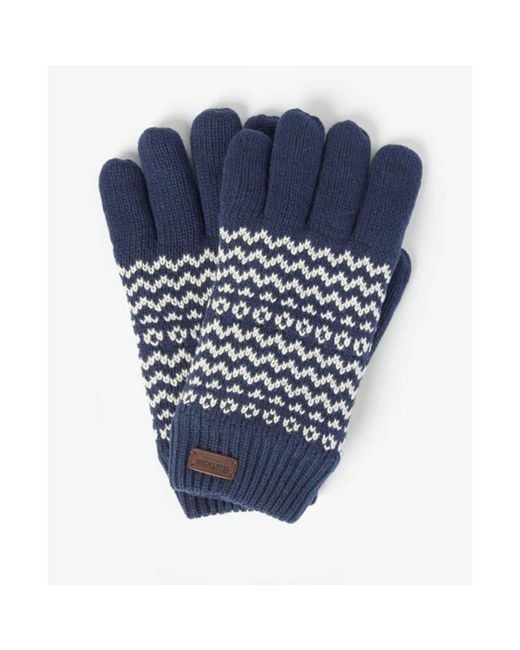 Barbour gloves hotsell womens Blue