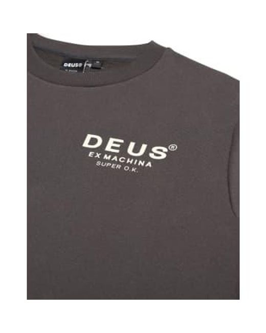 Deus Ex Machina Gray Chatterbox Sweatshirt for men