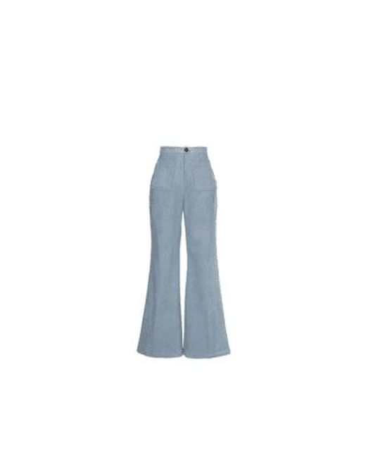 Poudre Zely Pantalon From di FRNCH in Blue