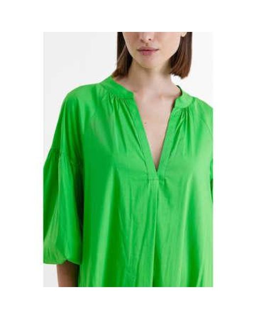 Izoldi Dress 1 di Devotion Twins in Green