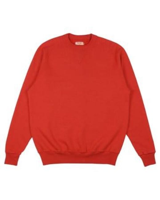 Sunray Sportswear Red Puamana Sweatshirt Fire Whirl for men
