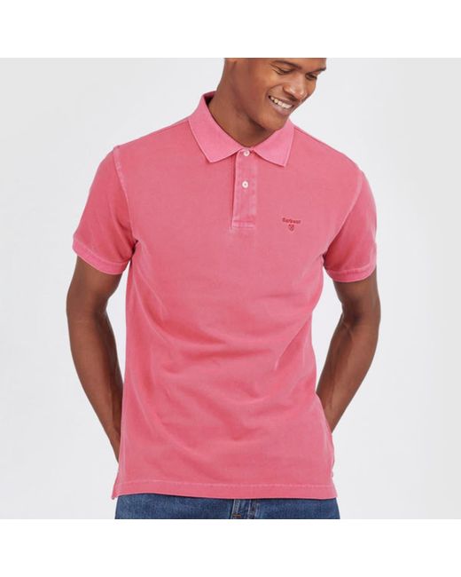 Barbour Cotton Washed Sports Polo in 