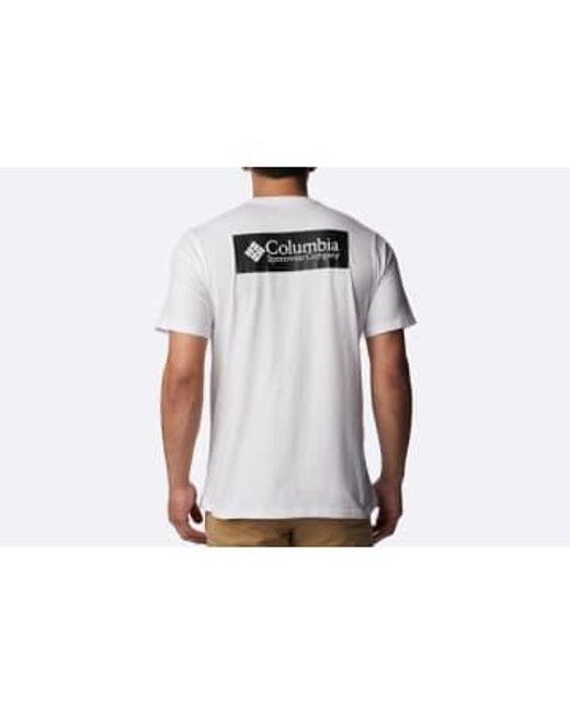 Columbia White North Cascades Tee L / for men