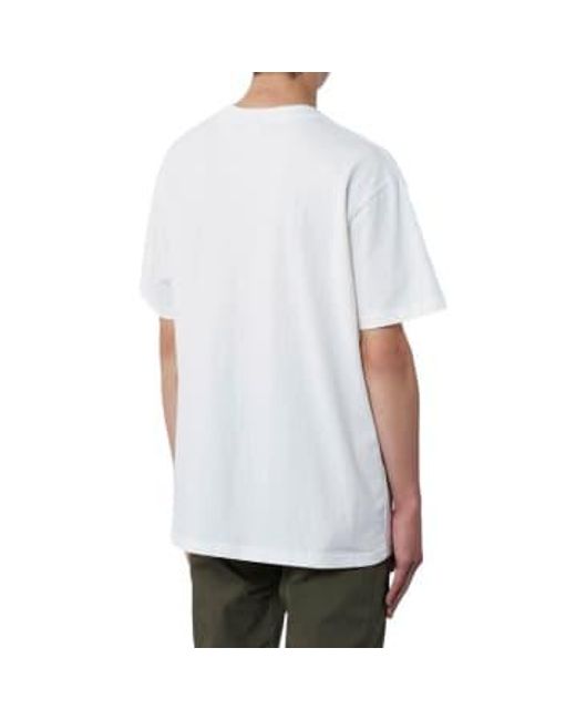 T Shirt One Point di Gramicci in White da Uomo