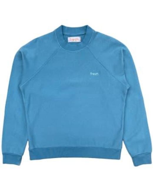 Fresh Blue Billie Cotton Sweatshirt for men