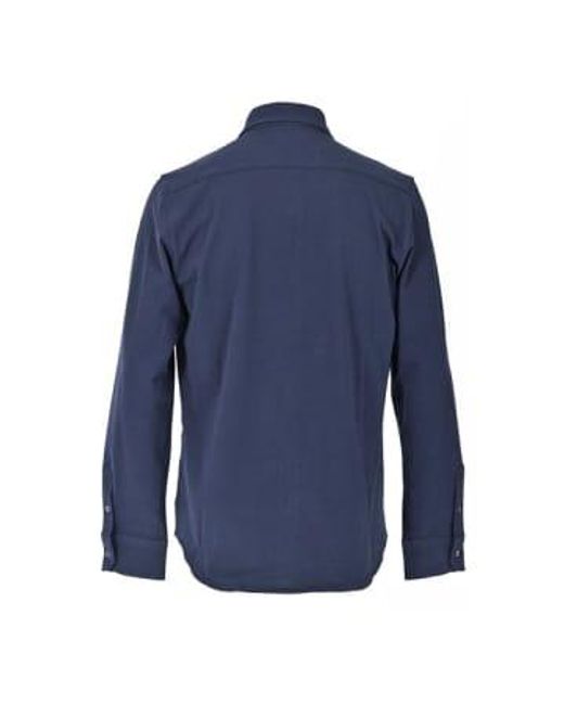 Circolo 1901 Blue Super Soft Stretch Cotton Jersey Shirt for men